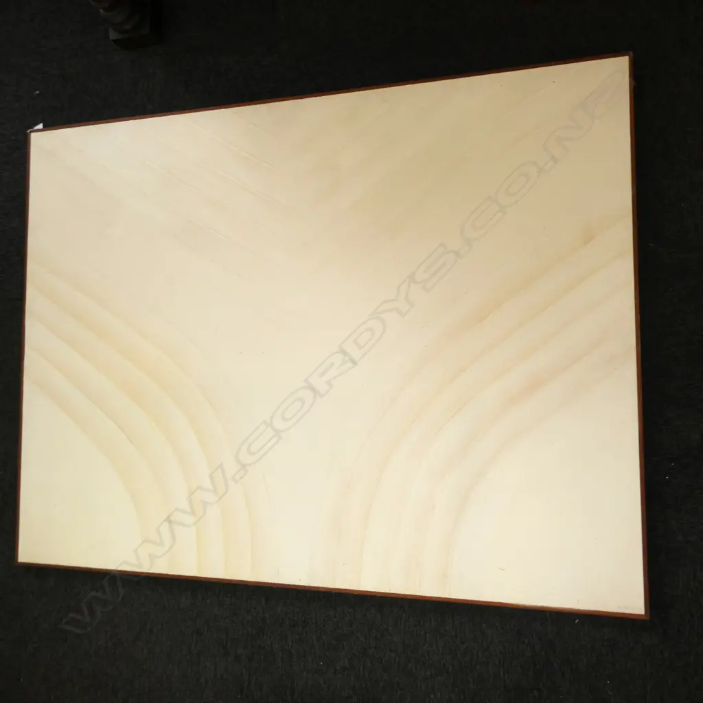 LARGE SIGNED ABSTRACT WHITE OIL ON CANVAS 915x1220mm Image 1++