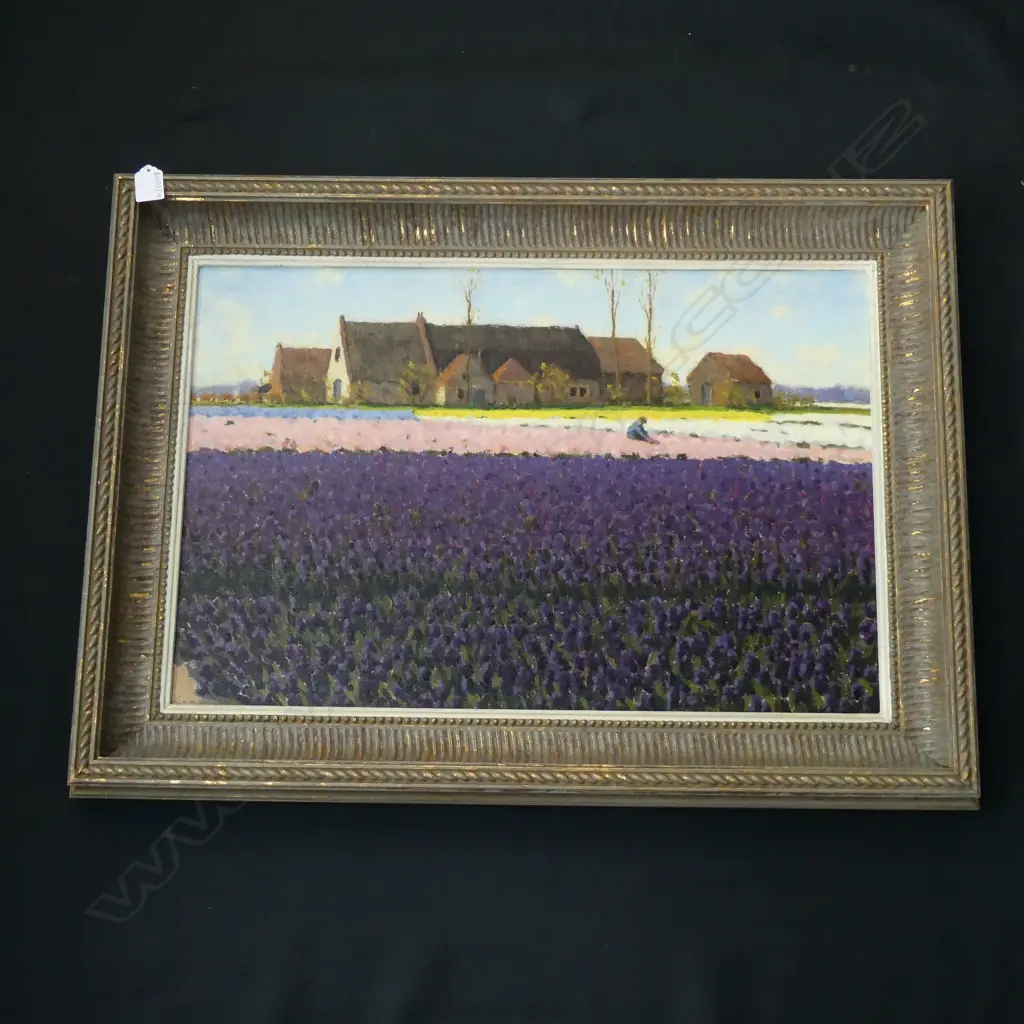 LEO VAN DEN ENDE (1939-) 'NOORDWIJKERHOUT' OIL ON CANVAS 400x600mm Image 1++