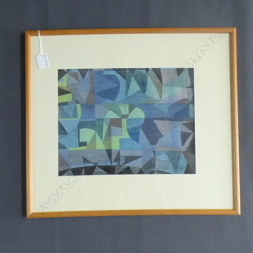 GEOFF FAIRBURN ABSTRACT W/C 300x240mm Image 1++