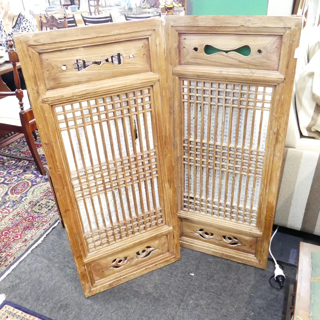 PR WOODEN ORIENTAL PANELS 1155x510mm Image 1++