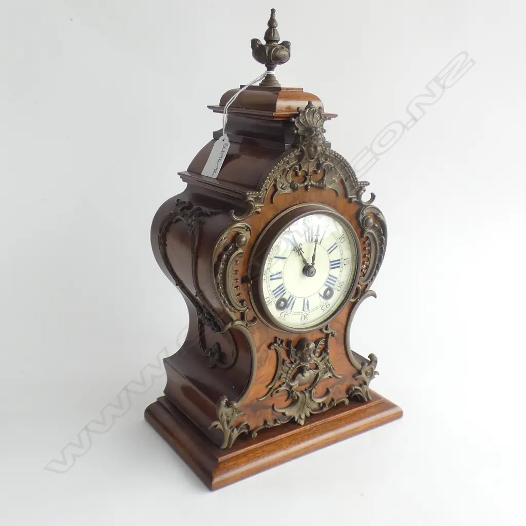 MANTLE CLOCK LENZKIRCH MOVEMENT LATE 1800 Image 1++