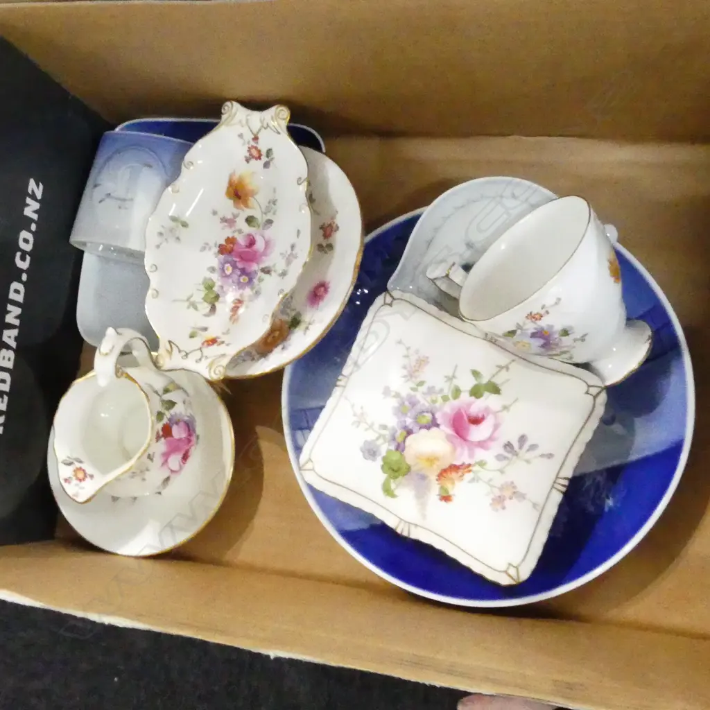 10 PCES CHINA; D&G KJOBENHAVN, ROYAL CROWN DERBY ETC Image 1++