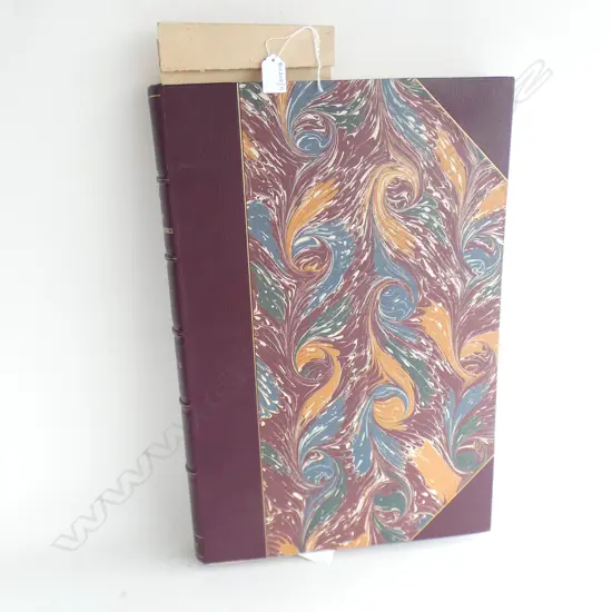 GEORGE FRENCH ANGAS FACSIMILE REPRINT BOOK 'THE NEW ZEALANDERS ILLUSTRATED' LTD ED. 750, PUB.1966