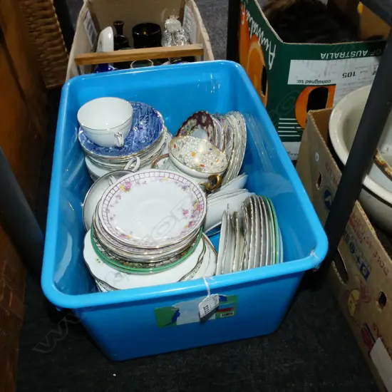 BOX LOT OF CHINA