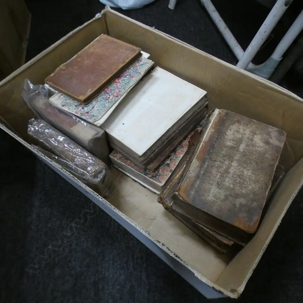 BOX LOT BOOKS; GEORGIAN LITERATURE 1750 -1850 Image 1++