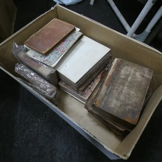 BOX LOT BOOKS; GEORGIAN LITERATURE 1750 -1850