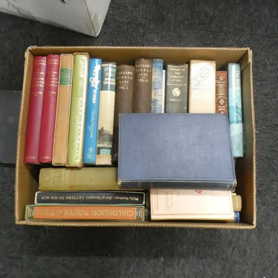 BOX LOT BOOKS; HISTORY