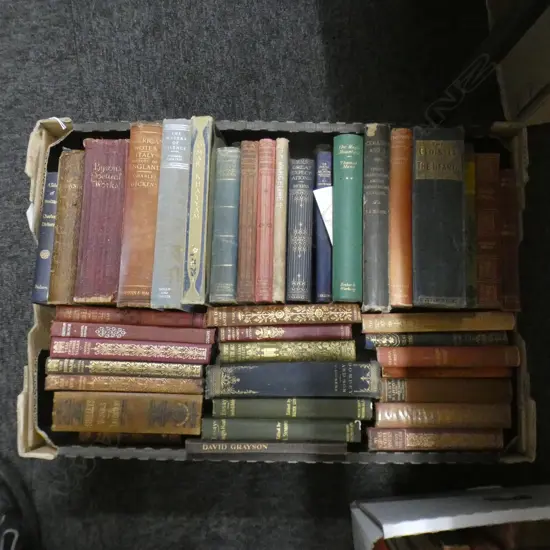 BOX LOT BOOKS; EDWARDIAN LITERATURE