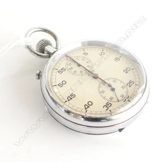 VINTAGE TISSOT SPLIT SECONDS STOP WATCH CHROME CASE