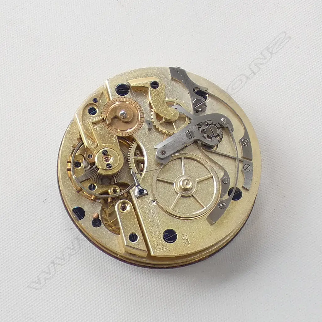 ANTIQUE CHRONOGRAPH POCKET WATCH MOVEMENT Image 1++