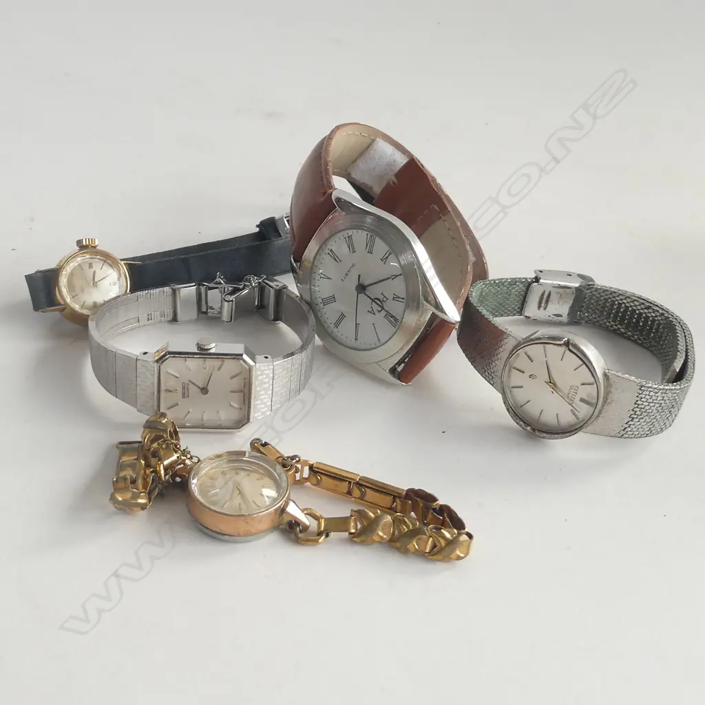 ASSTD WRIST WATCHES (ONE GOLD PLATED) Image 1++