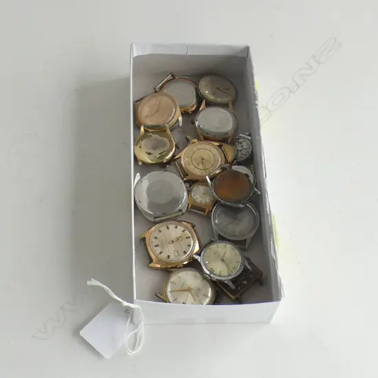 18 ASST. VINTAGE  WATCHES (NO STRAPS)