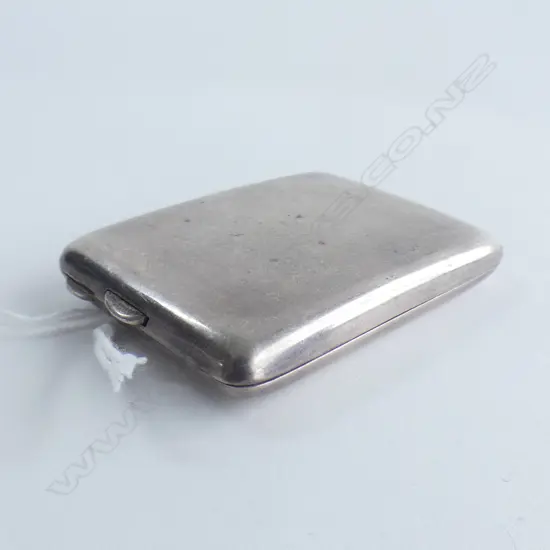 SILVER VESTA  W ARMORIAL ENGRAVED CREST Birmingham 1902 