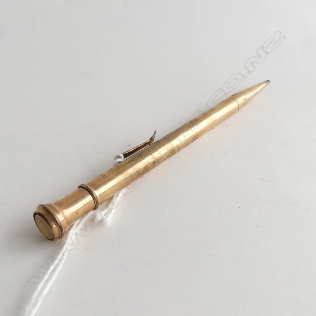 VINTAGE ELITE ROLLED GOLD PROPELLING PENCIL  Image 1++