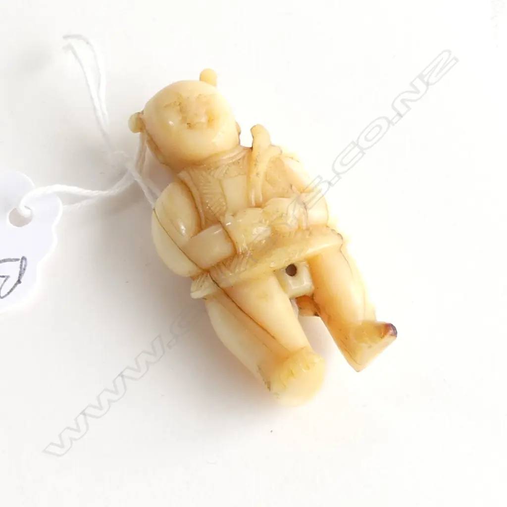 OLD CHINESE MARINE IVORY NETSUKE Image 1++