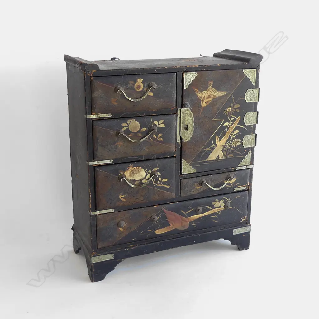 VINTAGE JAPANESE JEWELLERY BOX AF H.280mm Image 1++