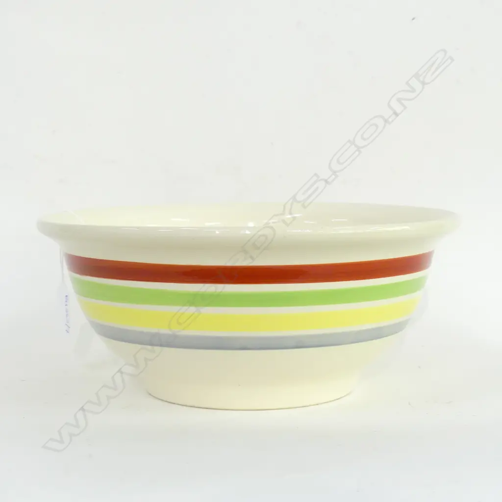 CROWN LYNN FIESTA WARE MIXING BOWL 255mm dia Image 1++
