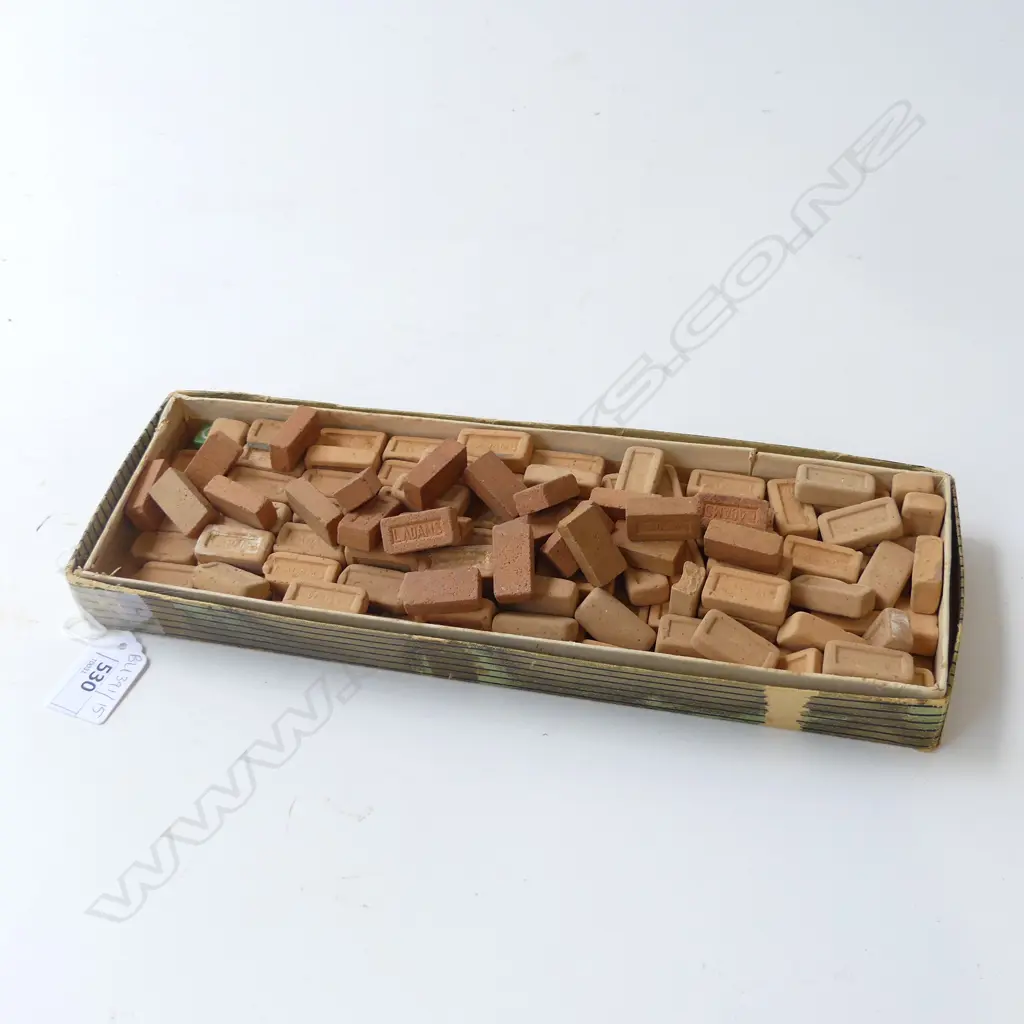 BOX OF L. ADAMS MINI BRICKS Image 1++