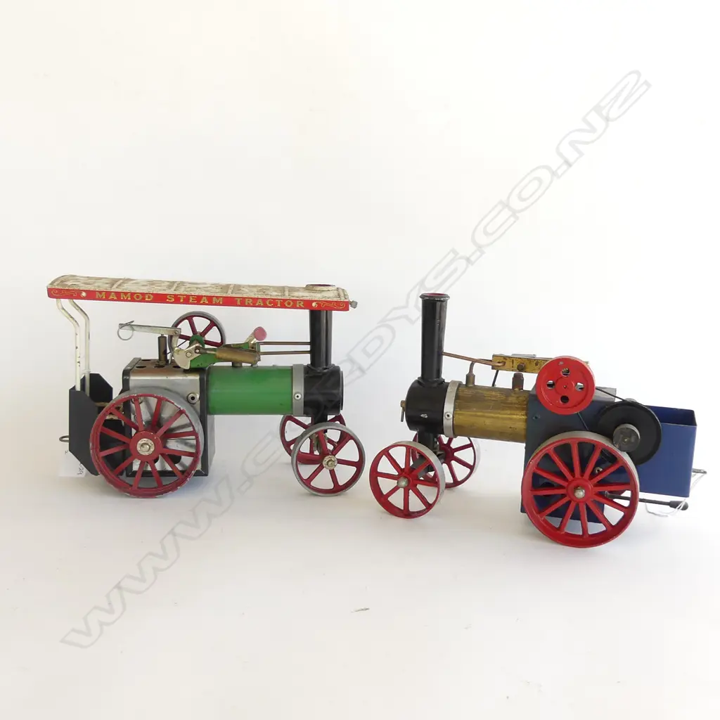 (20644) MAMOD TE1A TRACTION ENGINE + DAVID AULD TRACTION ENGINE Image 1++