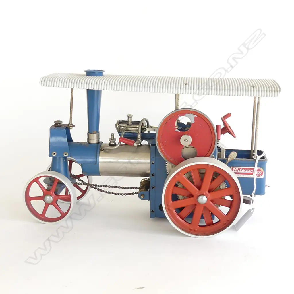 (20608) WILESCO D405 STEAM TRACTION ENGINE Image 1++
