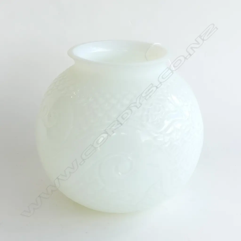 (20635) LALIQUE OPALESCENT VASE H. 200mm D. 200mm Image 1++