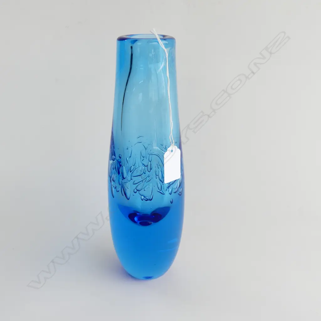 HEAVY STUDIO ART GLASS VASE H.260mm Image 1++