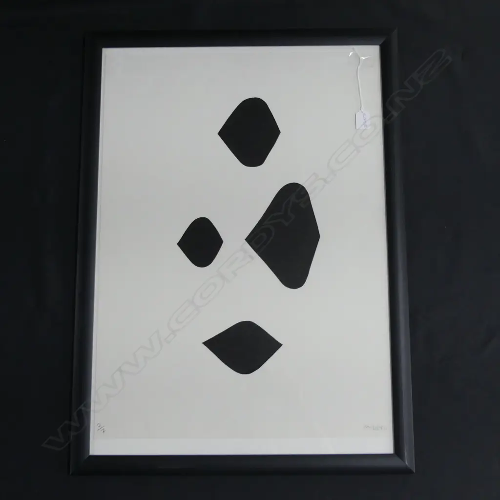 M.D.SMITHER SCREENPRINT ROCKS 2/7 SIGNED MDS 90 680 X 500 MM SOME RESTORATION Image 1++