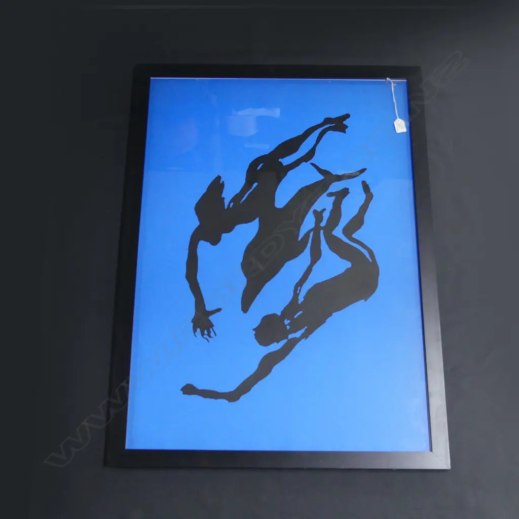 M.D.SMITHER SCREENPRINT LOVERS AND DOLPHINS SERIES 14/24 SIGNED MDS 06  890 X 630 MM Image 1++