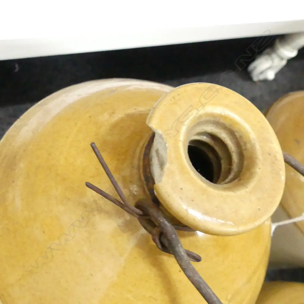 3 OLD STONE CROCKS (LARGEST AF H.330mm) Image 1++