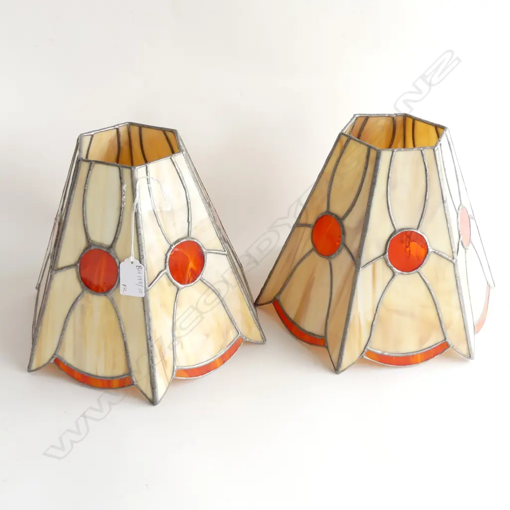 PR ORANGE LEAD LIGHT LAMP SHADES H.205mm Image 1++