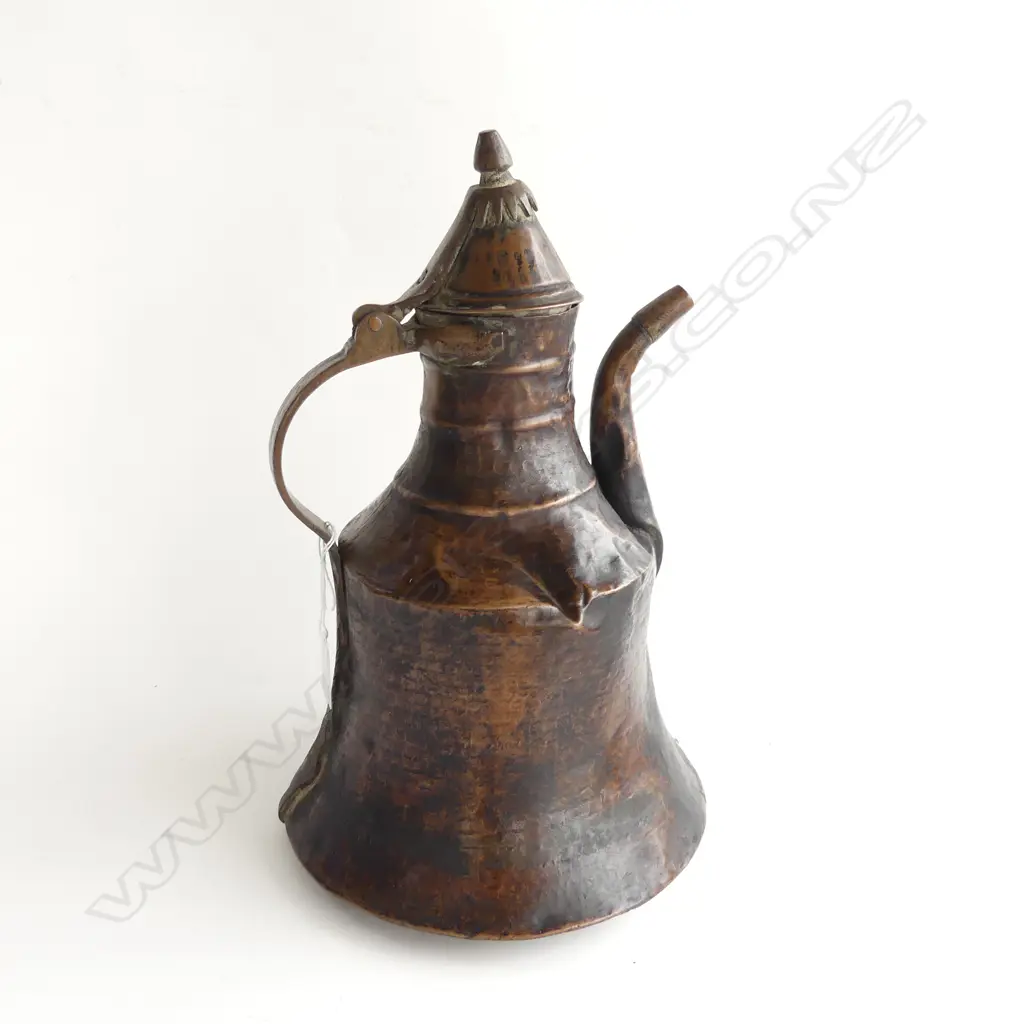 LGE MIDDLE EASTERN COPPER JUG H.360mm Image 1++
