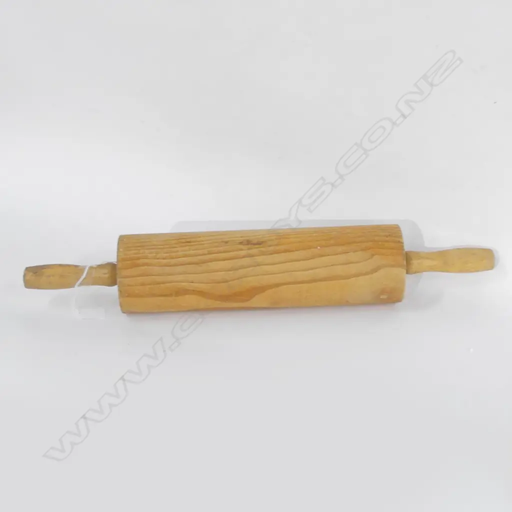 LARGE VINTAGE WOODEN ROLLING PIN L 580MM Image 1++