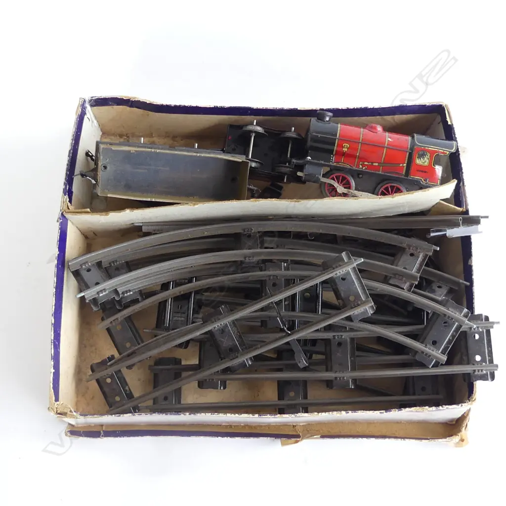 (20644) BOX LOT OF HORNBY TRAIN TRACKS + TRAINS Image 1++
