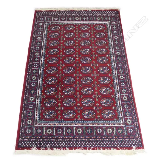 LARGE MACHINE KNOTTED RUG BALUCHI DESIGN, 2300 X 1580mm