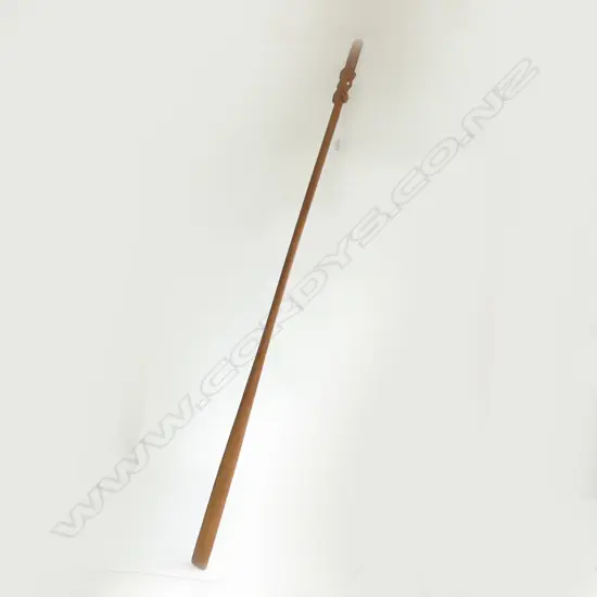 CARVED WOODEN MAORI TAIAHA L.1570mm