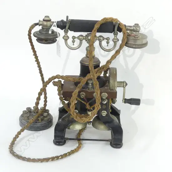 EARLY ERICSON SKELETON TELEPHONE h 300MM