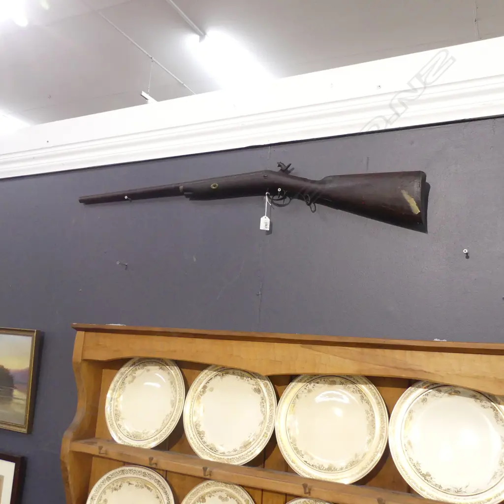 ANTIQUE PERCUSSION  SHOTGUN L.1075mm Image 1++