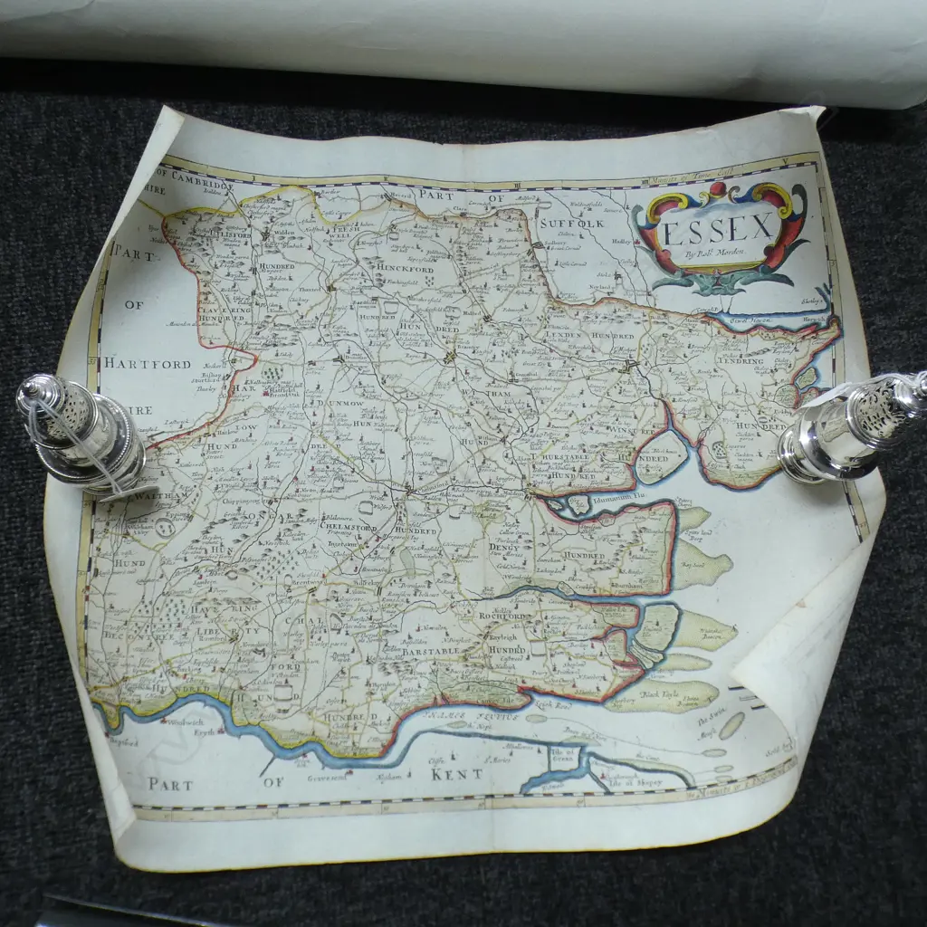 VARIOUS OLD MAPS (INCL NZ) + OLD INDENTURES Image 1++