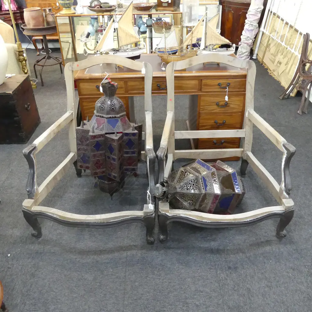 PR FAUTEUIL CHAIR FRAMES, READY FOR UPHOLSTERY Image 1++