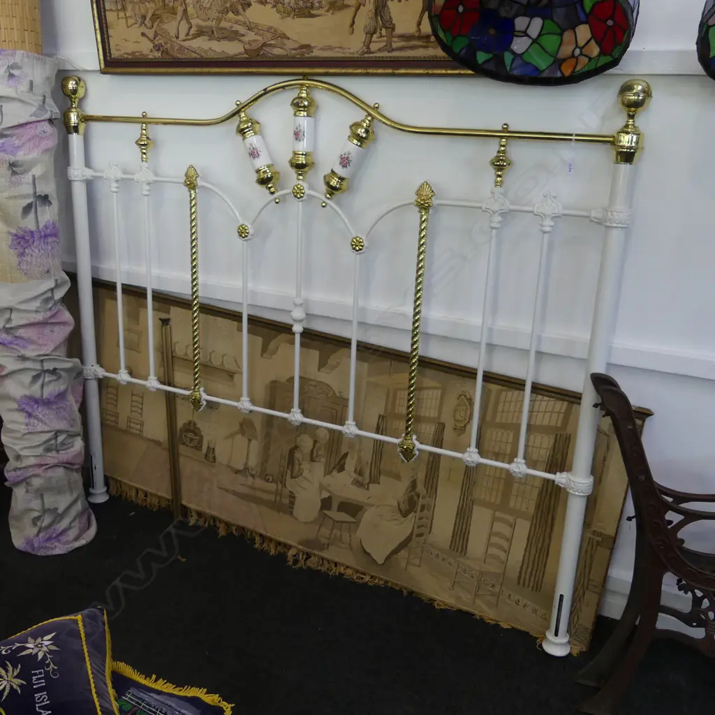 MODERN BRASS BED HEAD 1500mm Image 1++