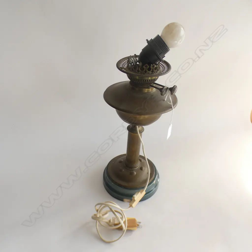 KEROSENE LAMP ELECTRIFIED AS LAMP H.400mm Image 1++