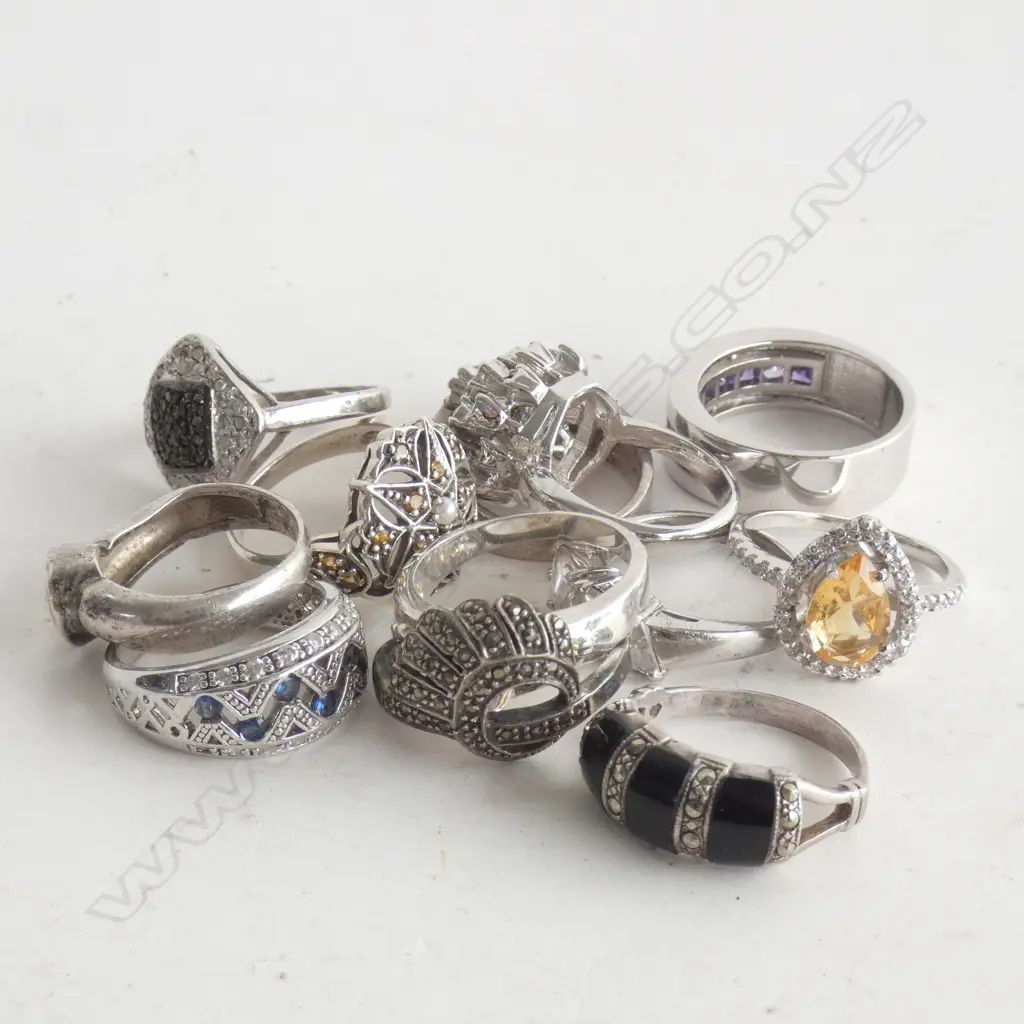 12 STG RINGS 50 GRAMS Image 1++