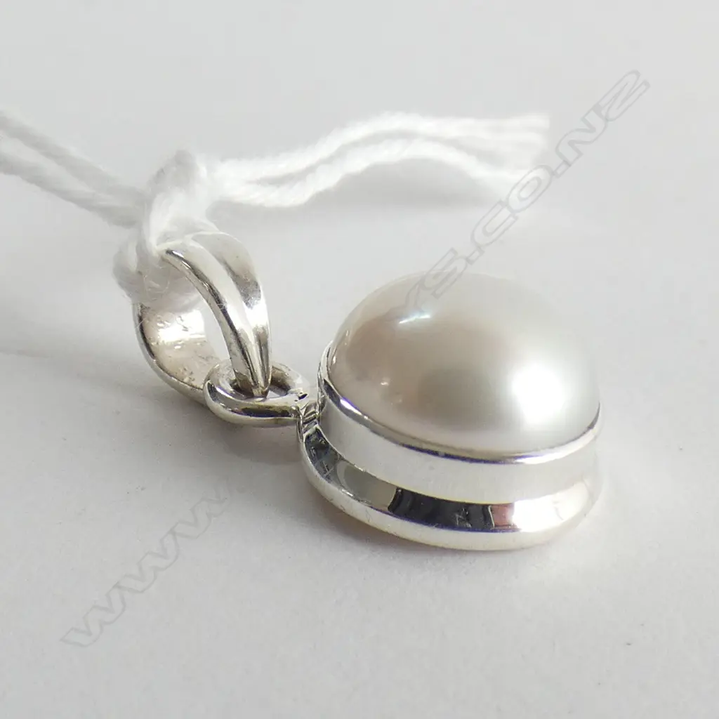 PEARL & 925 SILVER PENDANT  Image 1++