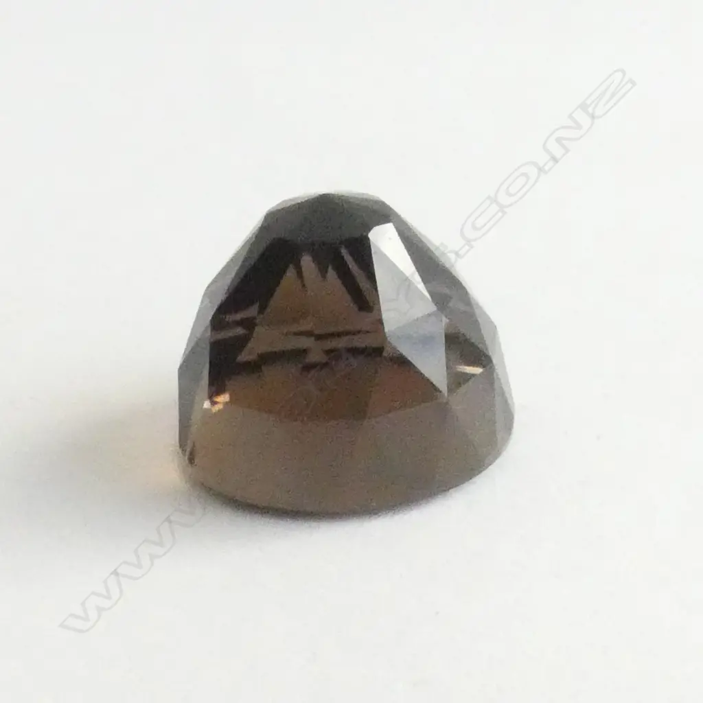 SMOKEY QUARTZ CAB BULLET STONE 13.74cts Image 1++