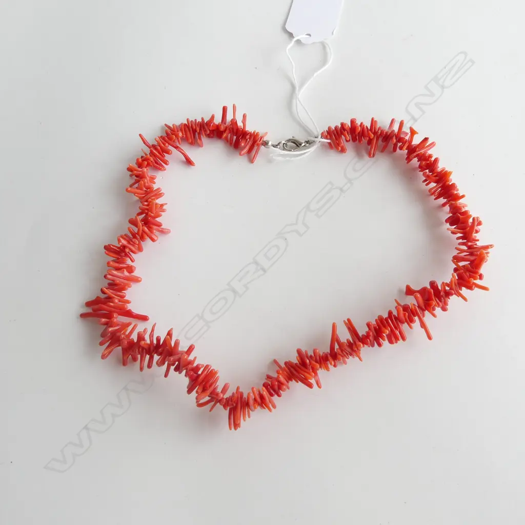 CORAL BRANCH NECKLACE Image 1++