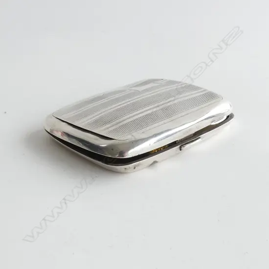 OLD STG SILVER CIGARETTE CASE 49GMS  A/F