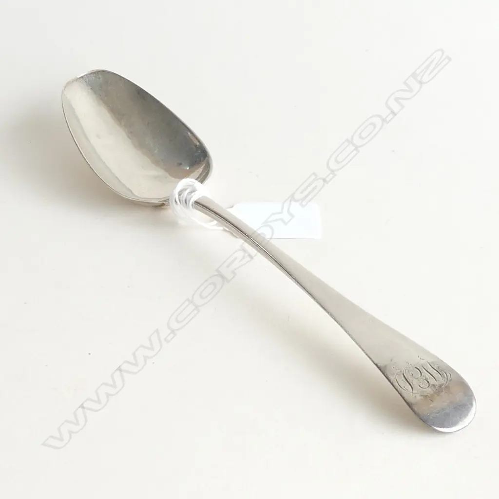 GEORGIAN STG SILVER TABLE SPOON, LONDON 1810 66 GRAMS Image 1++