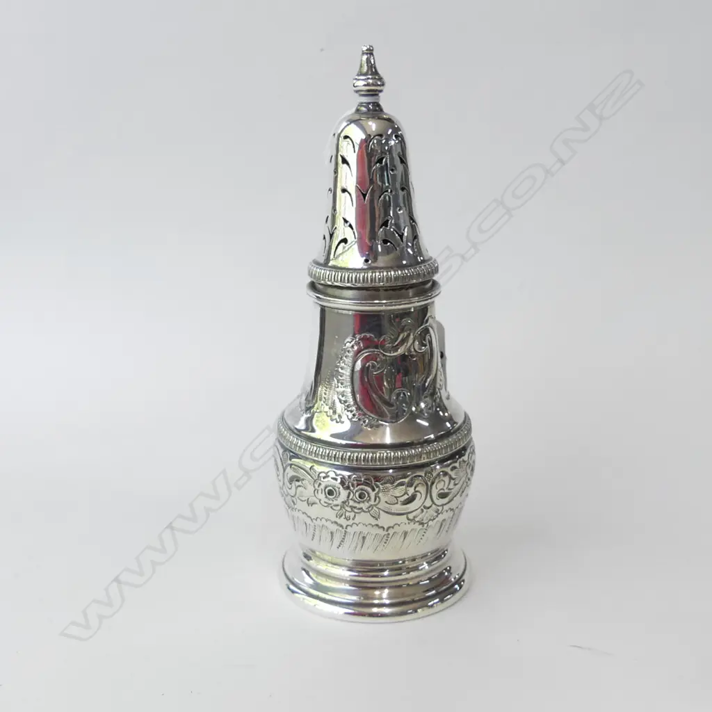 SILVER PLATE SUGAR CASTOR, ENGLAND, H. 180MM Image 1++