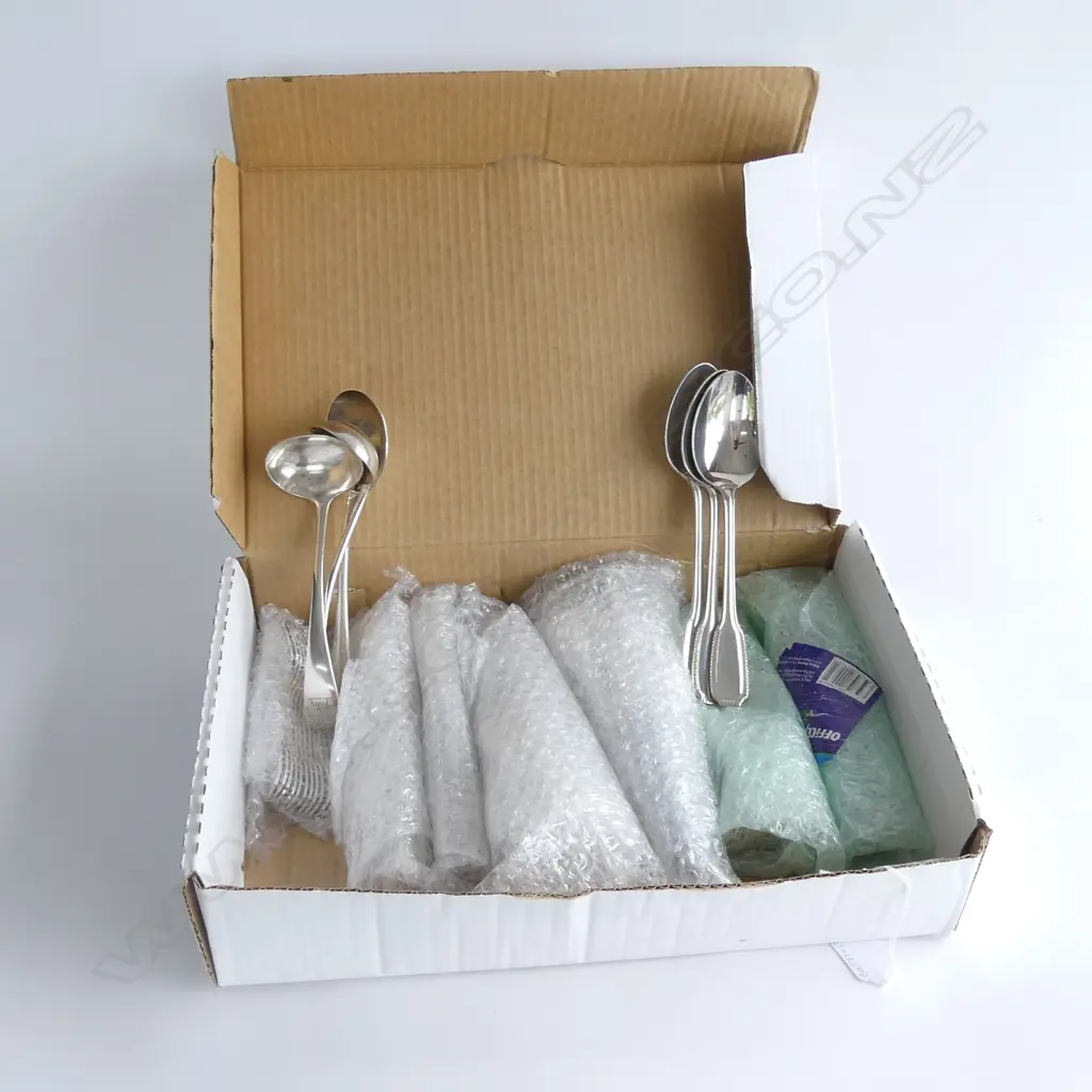 RODD SILVER PLATE CUTLERY SET 12 PLACE SETTING  Image 1++