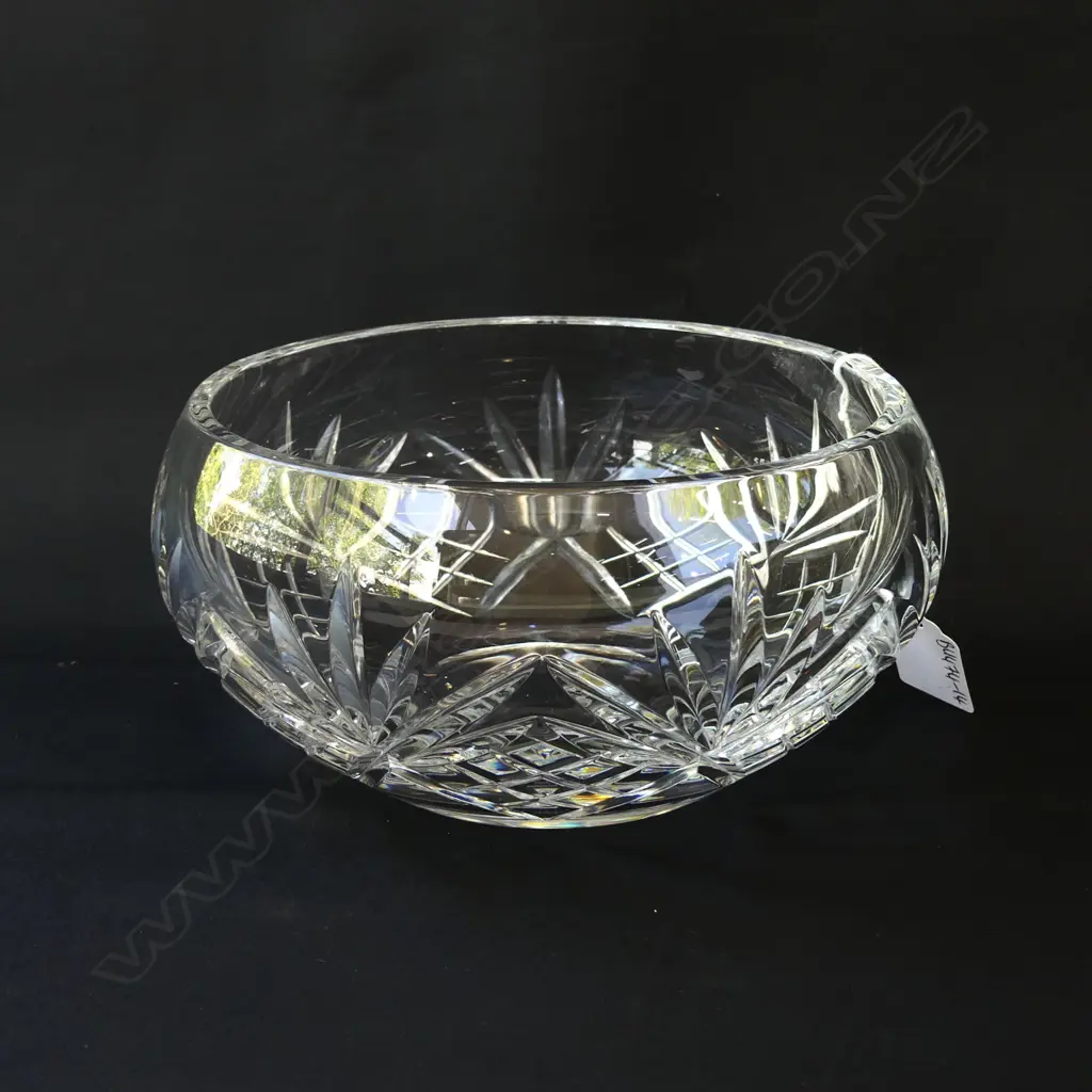 ROYAL DOULTON CRYSTAL BOWL D. 200mm Image 1++